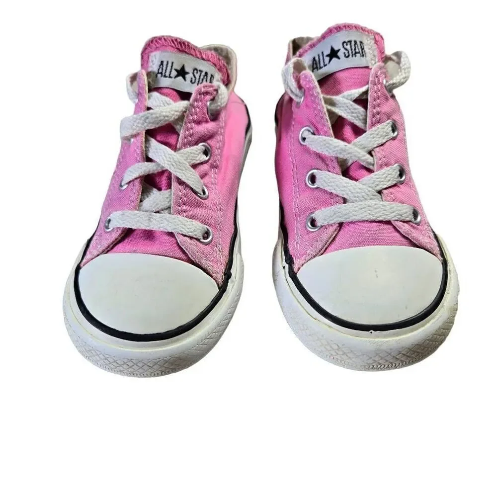 Converse All Star Chuck Taylor Toddler Girls/Boys Pink Shoes~size 10